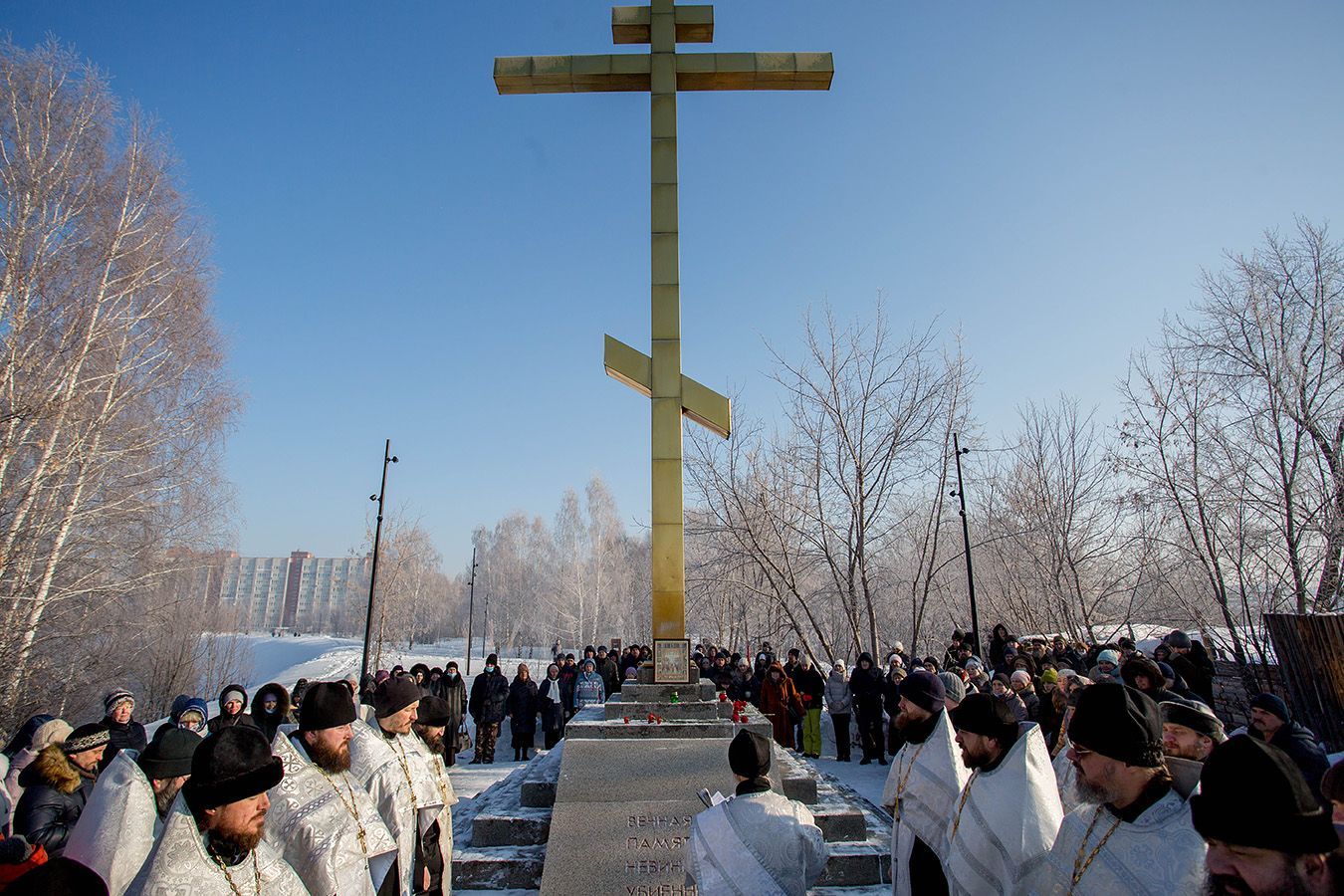 У поклонного креста на Каштачной горе будет совершена панихида