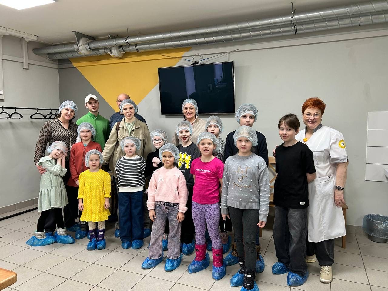Экскурсия на производство компании «BABA ROMA” для воскресной школы