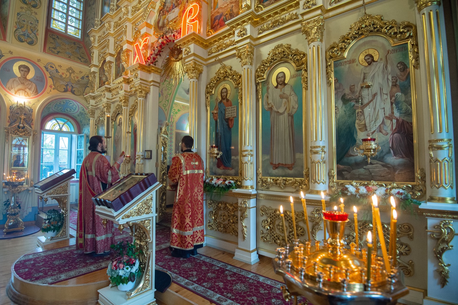 Престольный праздник верхнего храма